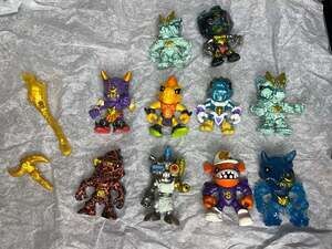 Treasure X Sunken Gold Action Figure Lot of 10 including DJ Frenzy